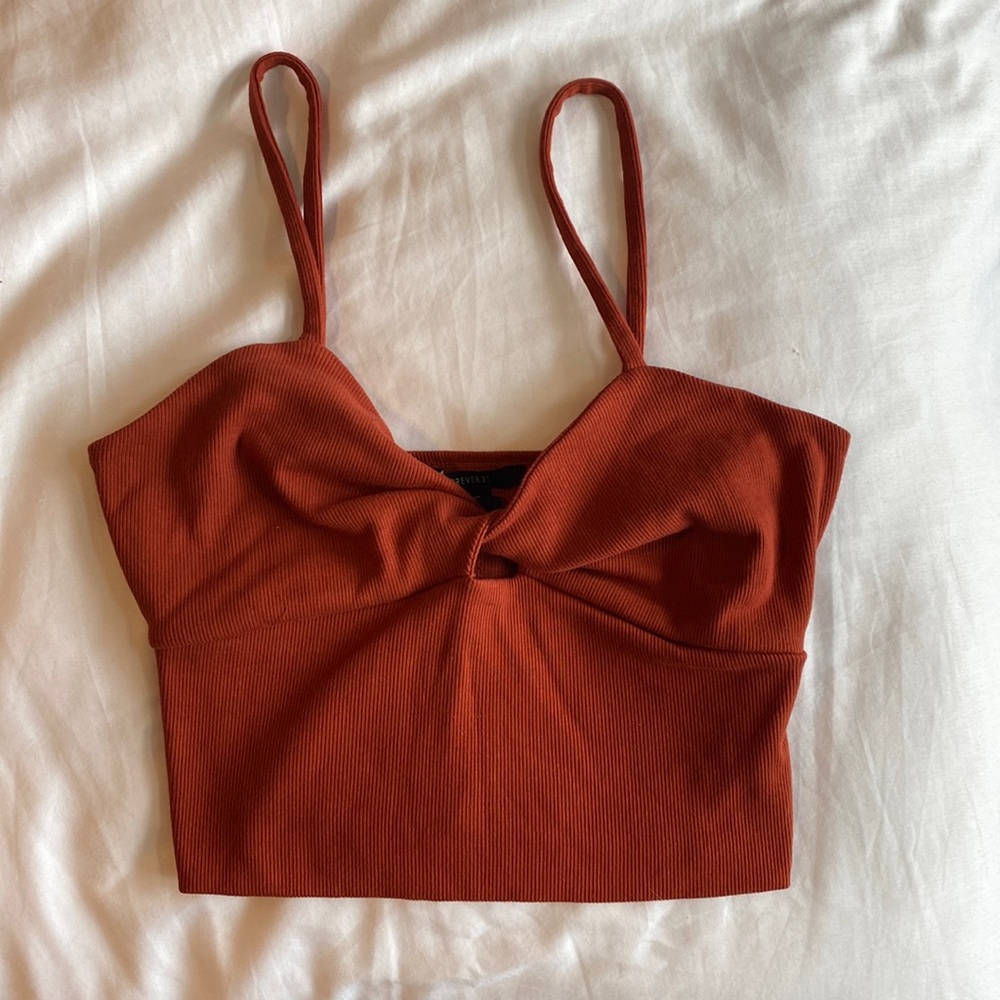 Forever21 Cropped Tank - Size L